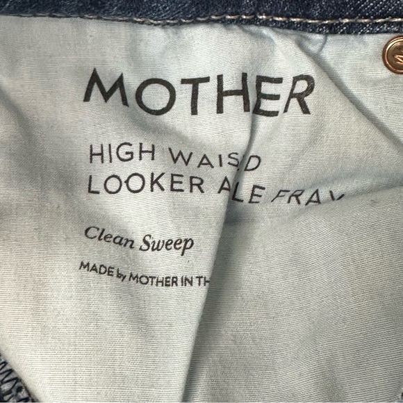 MOTHER High Waisted Looker in Clean Sweep. Sz: 25 - Picture 7 of 9